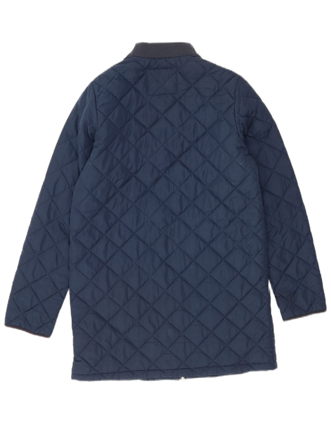 Lee Quiltet jakke til kvinder UK 10 Small Navy Blue Colourblock Polyester