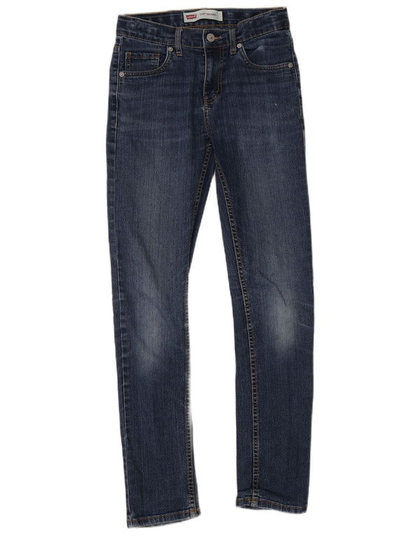 Levi's Boys 510 Skinny Jeans 13-14 år W27 L29 Blå Bomuld