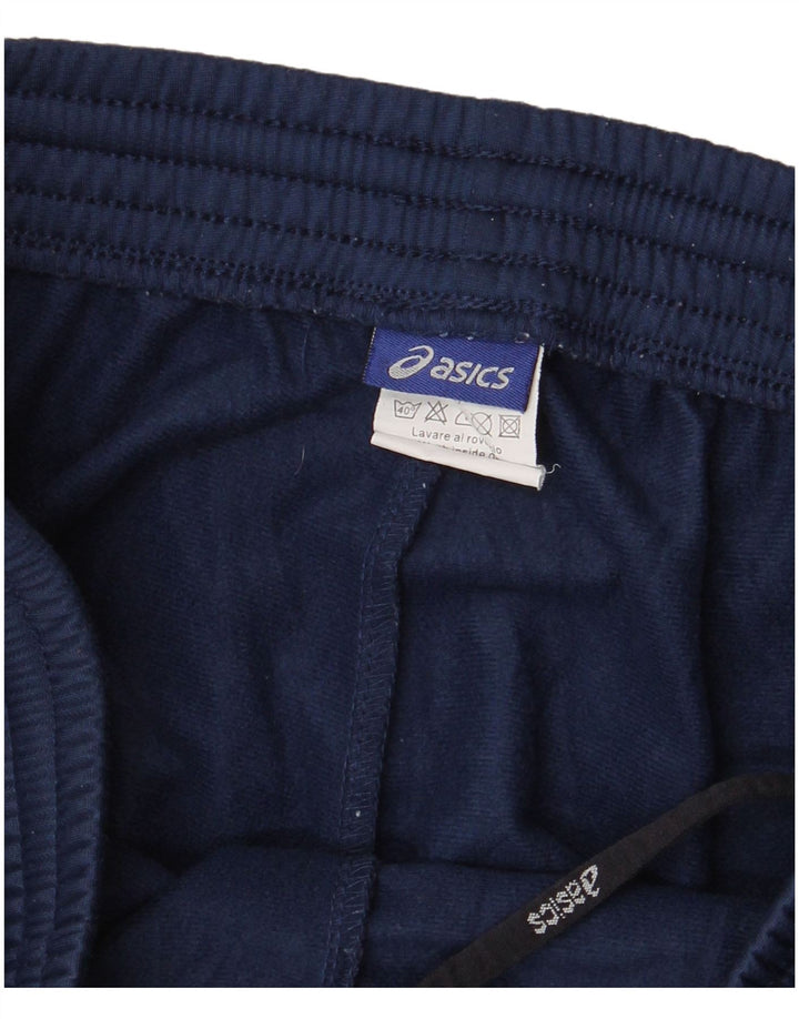 Asics træningsdragt bukser til kvinder store marineblå polyester