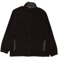 STARTER Mens Fleece Jacket Size 42/44 Large Black Polyester Vintage Starter and Second-Hand Starter from Messina Hembry 