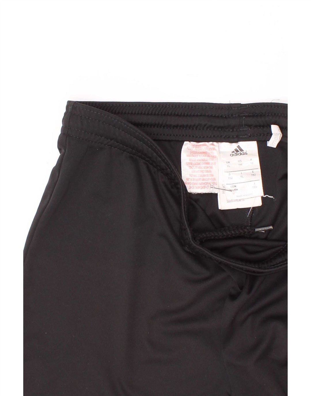 Adidas Boys Climalite Sportshorts 11-12 år Stor sort polyester