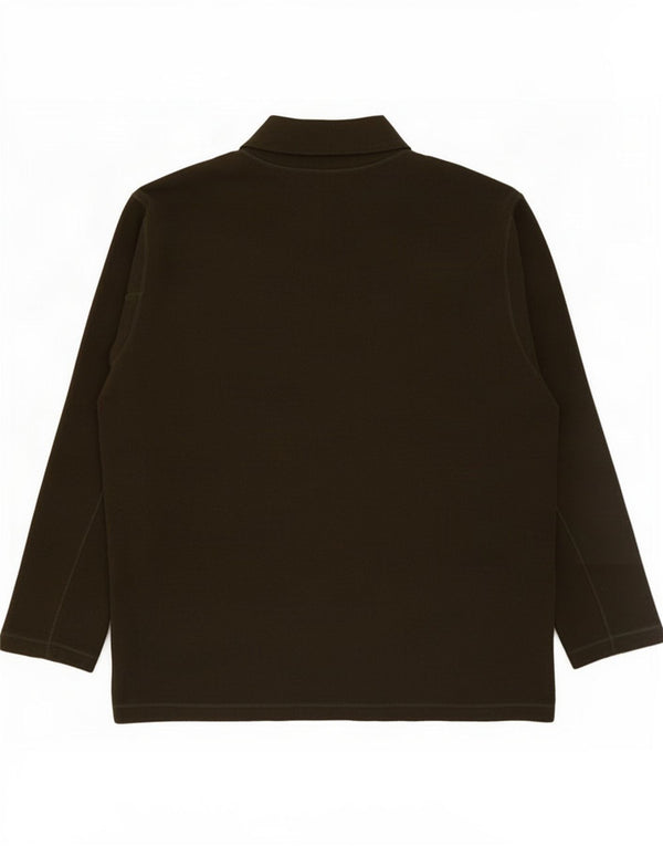 Marks & Spencer Herre St. Michael Fleece Jumper XL Khaki Polyester