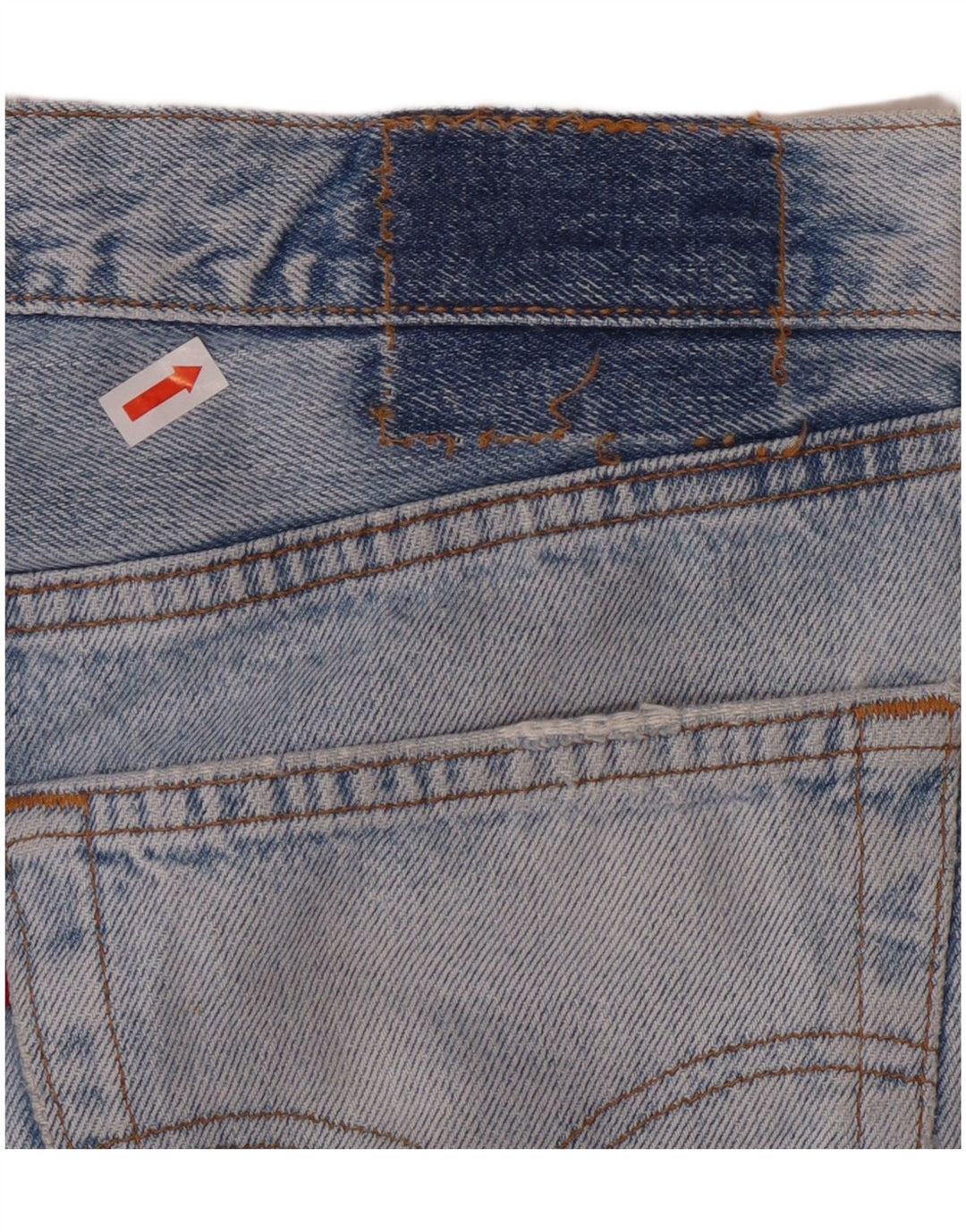 LEVI'S Straight jeans til mænd W34 L29 blå bomuld