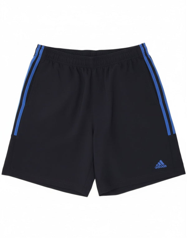 Adidas Sportsshorts til mænd store marineblå polyester