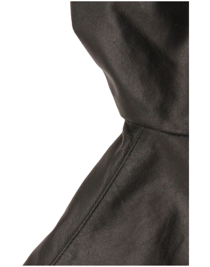 K'S Dame Læderjakke IT 48 XL Sort