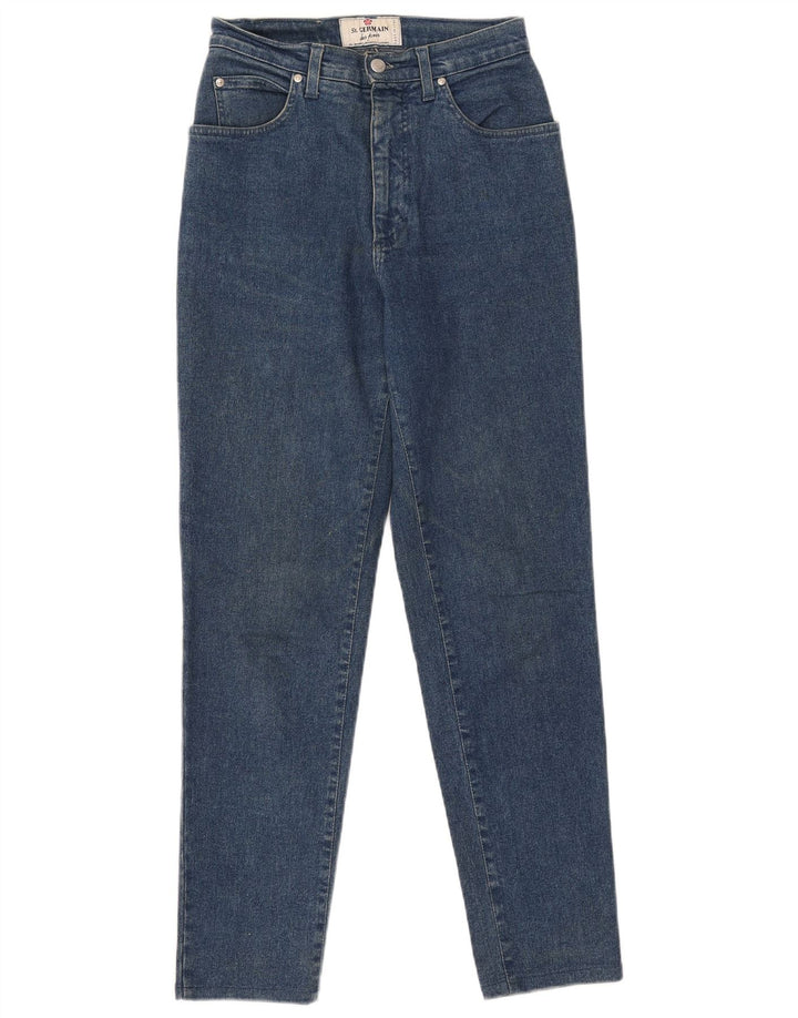 St. Germain koniske jeans til kvinder IT 44 Medium W27 L29 Blå Bomuld