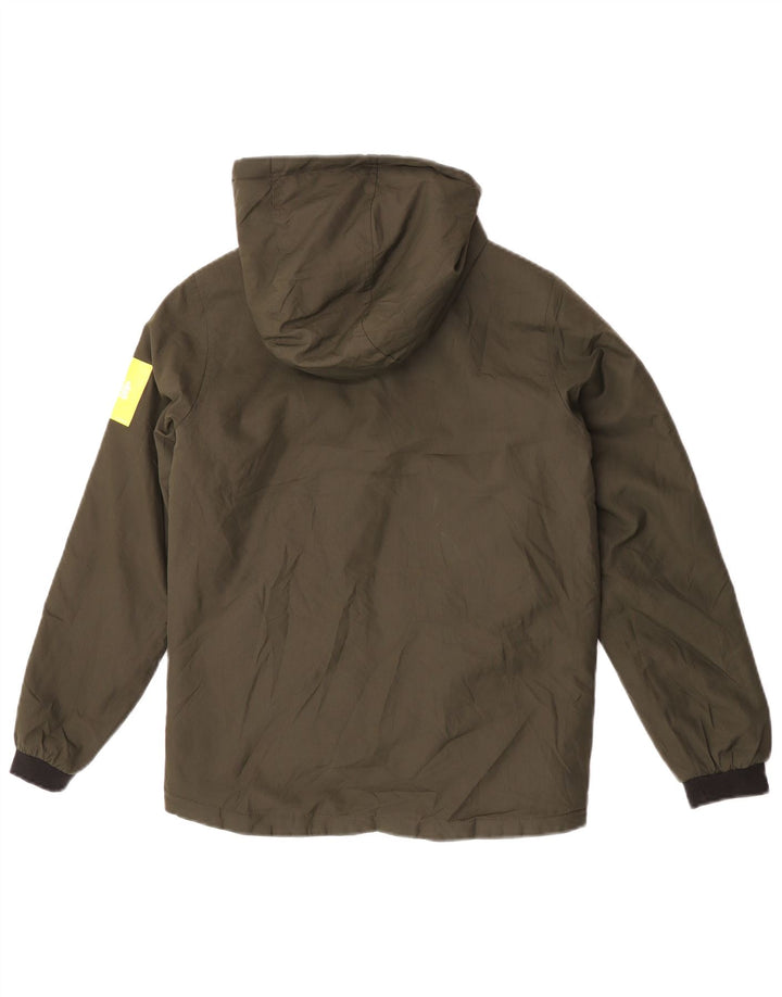 Jack & Jones Bomberjakke med hætte til drenge 11-12 år Khaki