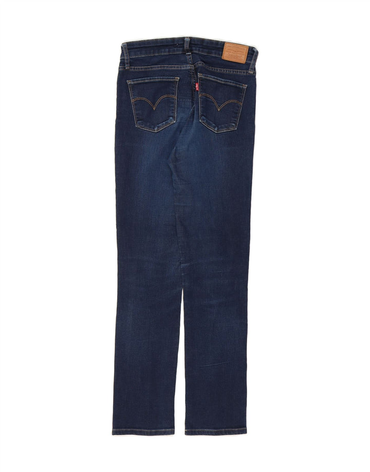 LEVI'S Womens 712 Slim Jeans W27 L30 Navy Blue Cotton Vintage Levi's and Second-Hand Levi's from Messina Hembry 