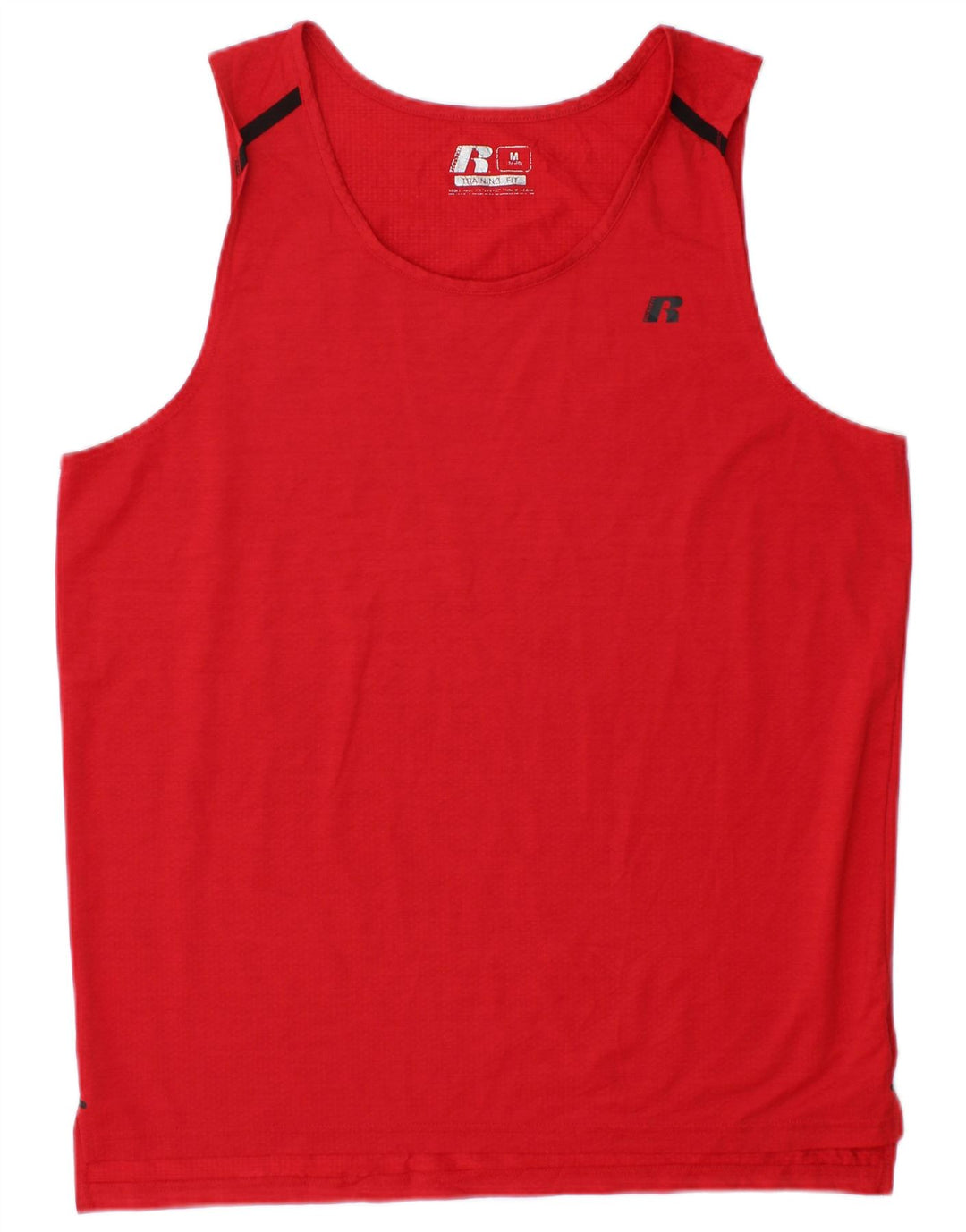 RUSSELL ATHLETIC Herre Dri-Power Vest Top Medium Rød Polyester