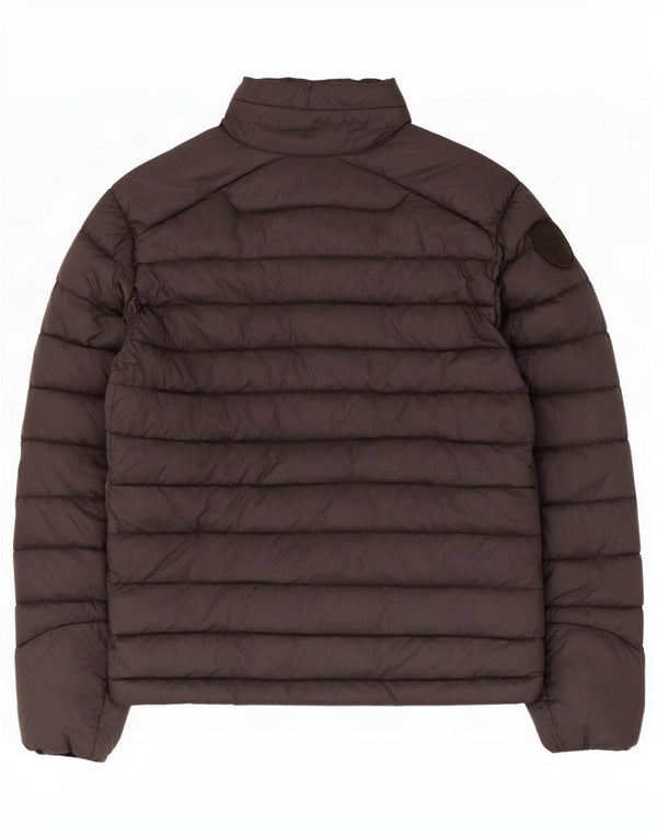 Blauer Polstret Herrejakke UK 44 2XL Sort Polyamid