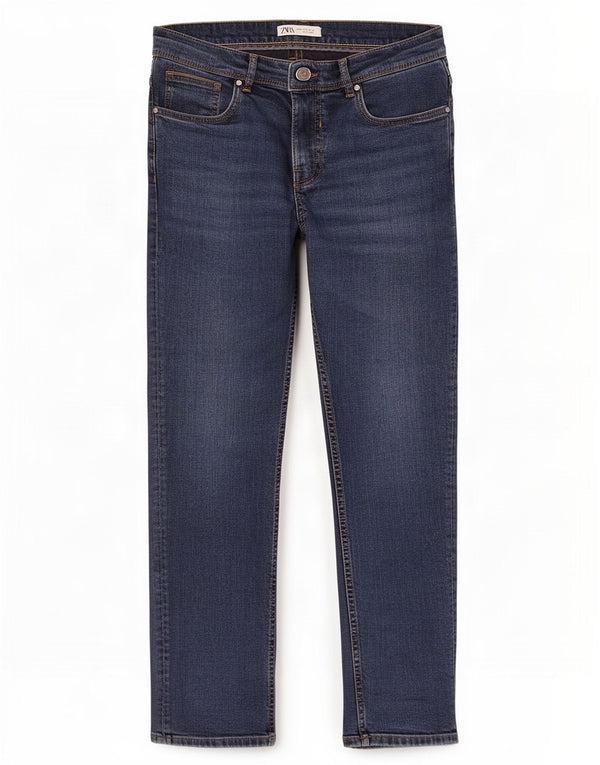 Zara Herre Slim Jeans EU 46 XL W36 L30 Blå