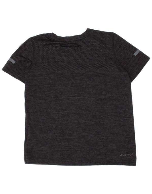 Russell Athletic Boys T-Shirt Top 6-7 år Small Grey Flecked