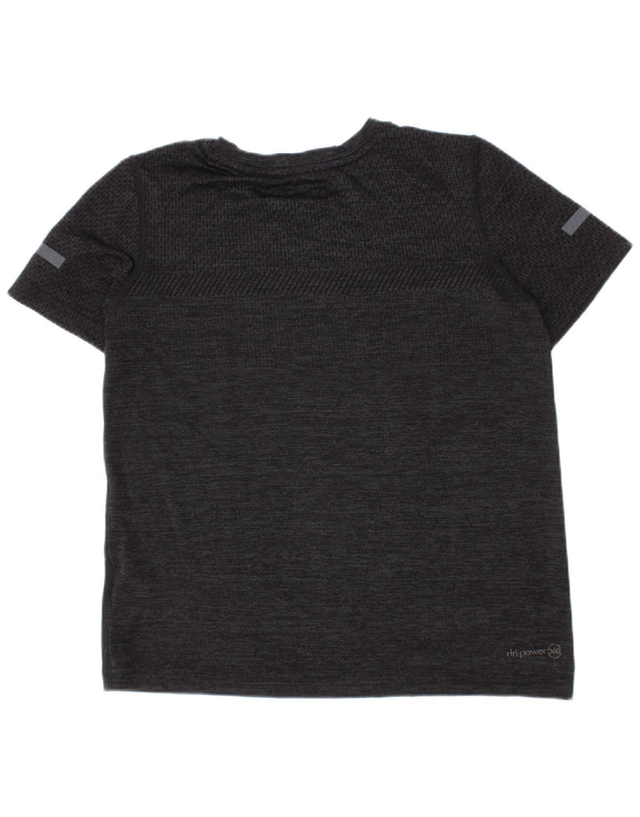 Russell Athletic Boys T-Shirt Top 6-7 år Small Grey Flecked