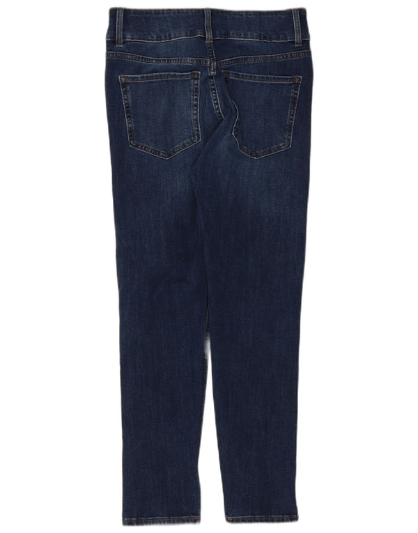 Marks & Spencer Dame Sculpt Slim Jeans UK 10 Small W28 L26 Navy Blue