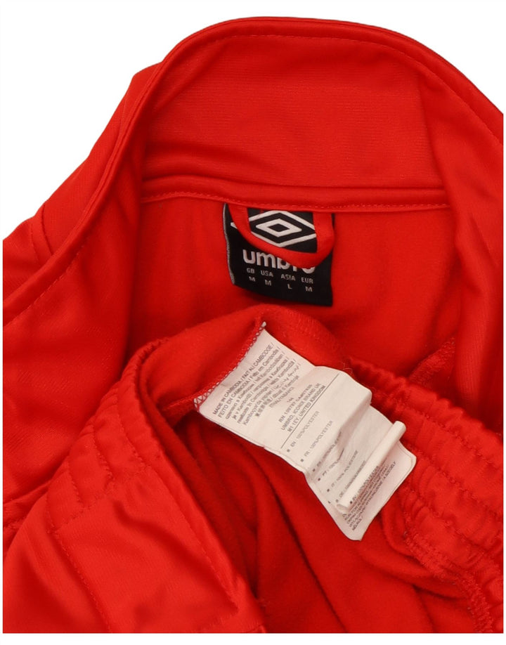 Umbro Herre træningsdragt Topjakke Medium Rød Colourblock Polyester