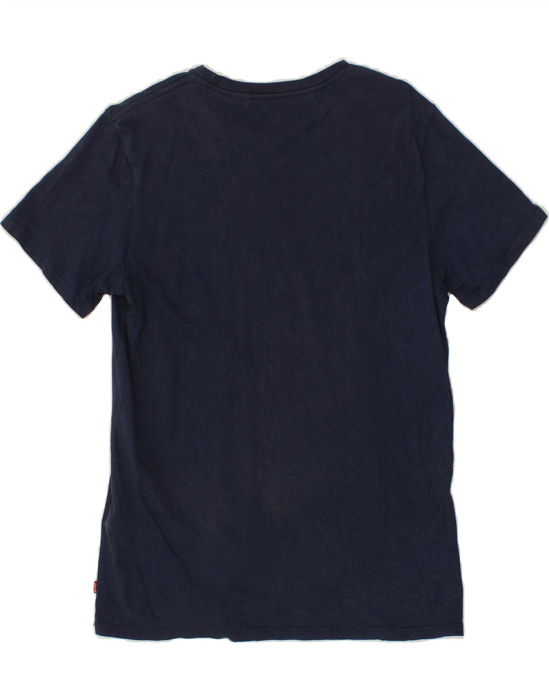 LEVI'S Mens Graphic T-Shirt Top Large Navy Blue Cotton Vintage Levi's and Second-Hand Levi's from Messina Hembry 