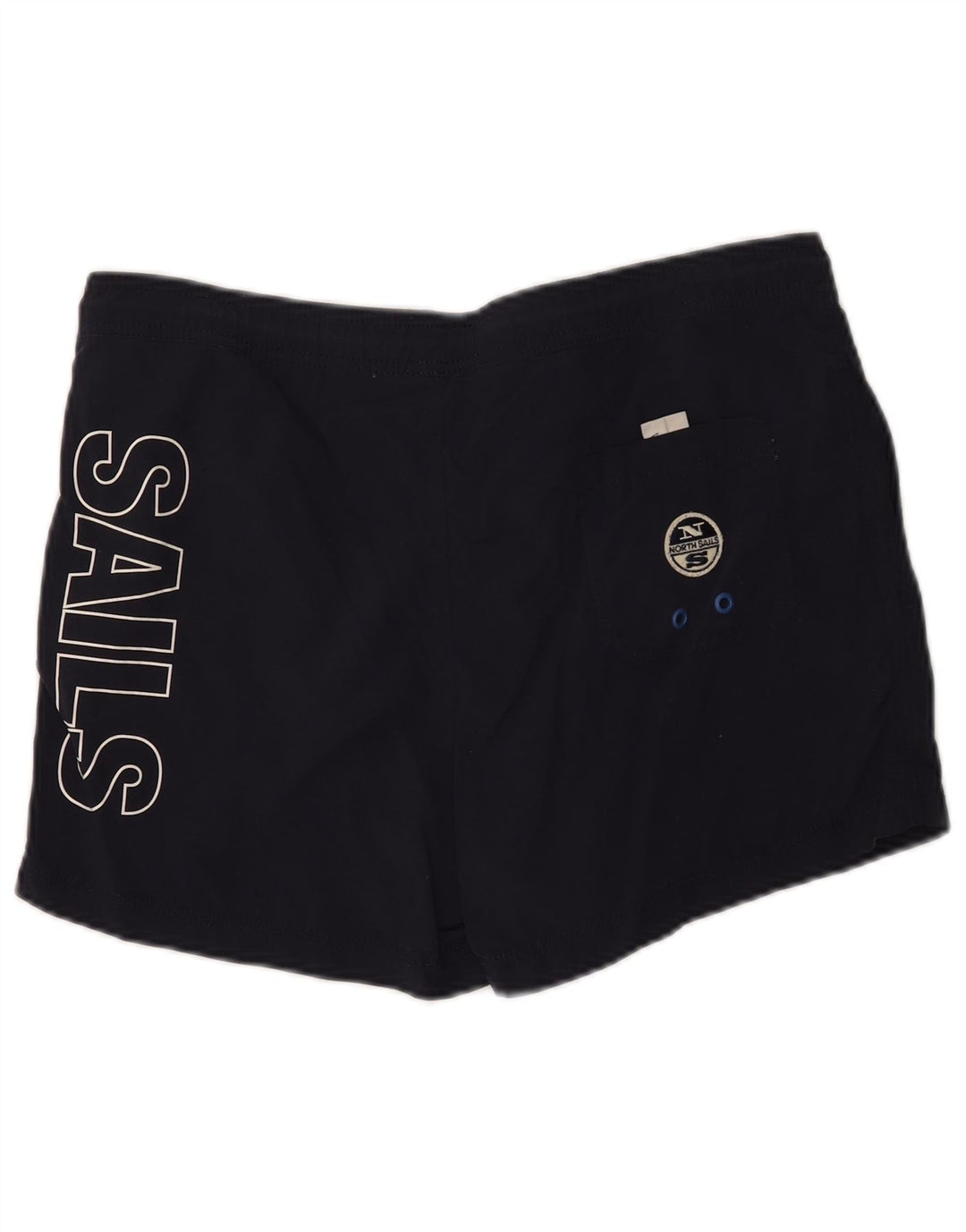 NORTH SAILS Grafiske badeshorts til mænd Medium Navyblå Polyamid