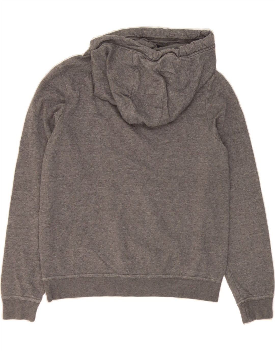 NIKE Womens Oversized Hoodie Jumper UK 10 Small Grey Cotton Vintage Nike and Second-Hand Nike from Messina Hembry 
