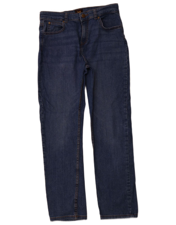 LEE Piger Straight Jeans 14-15 år W30 L29 Blå Bomuld