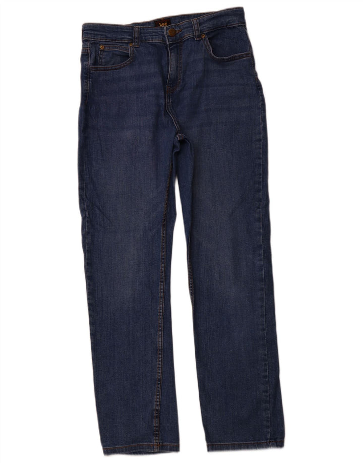 LEE Piger Straight Jeans 14-15 år W30 L29 Blå Bomuld