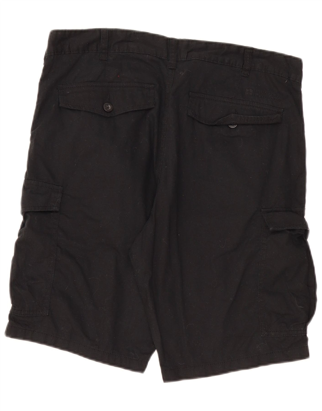 Mountain Warehouse Herre Cargo Shorts W34 Large Black Bomuld
