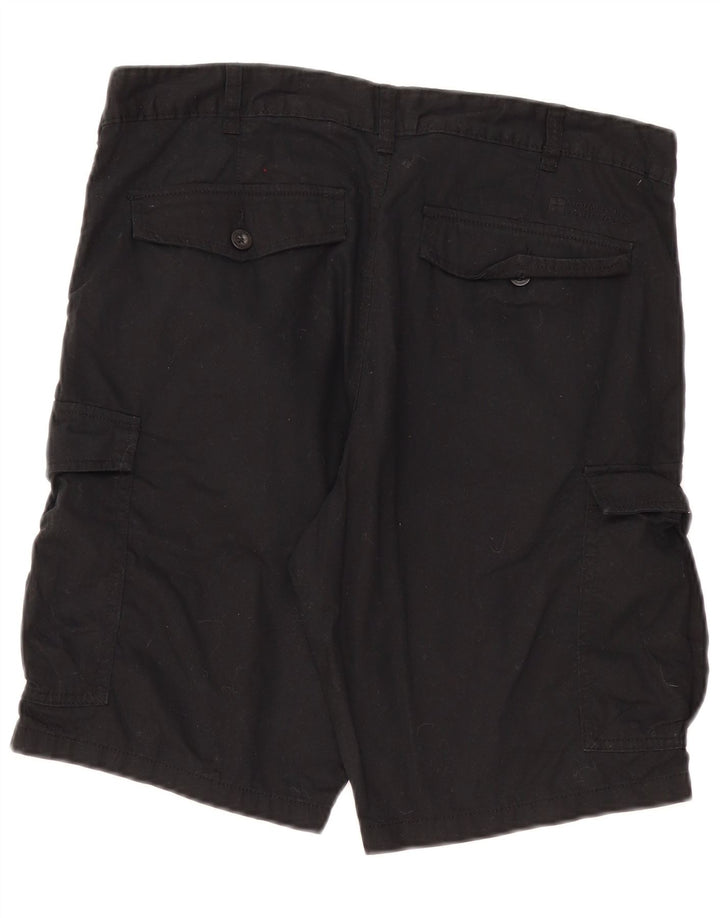 Mountain Warehouse Herre Cargo Shorts W34 Large Black Bomuld
