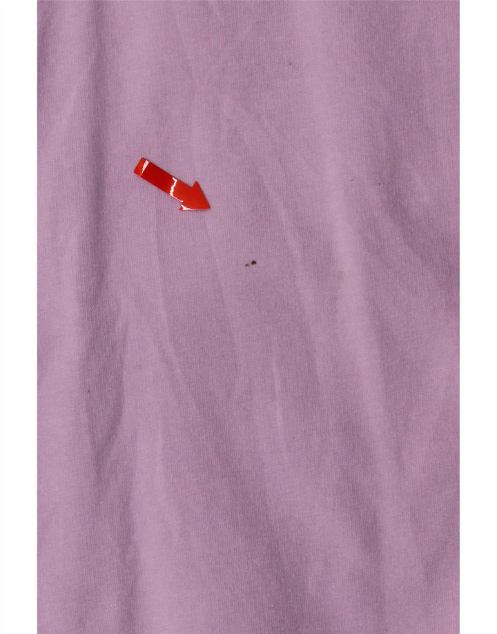 FILA Womens Sweatshirt Jumper IT 44 Medium Purple Cotton Vintage Fila and Second-Hand Fila from Messina Hembry 