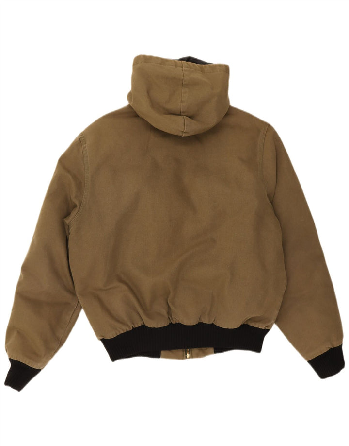 Richlu Herre Hooded Bomber Polstret Jakke UK 40 Large Green