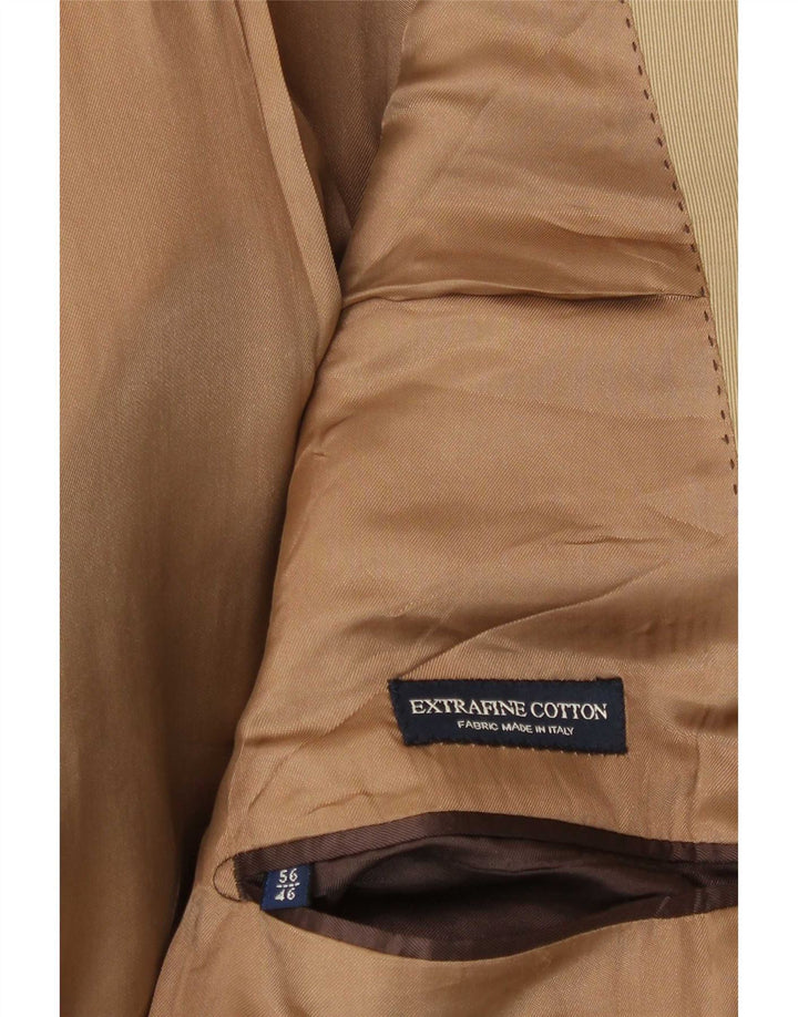 Massimo Dutti Herre 3-knaps blazerjakke EU 56 XL Beige