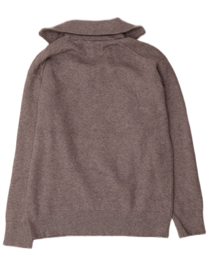 Jack Wills Herre lynlås-hals sweater lille grå viskose