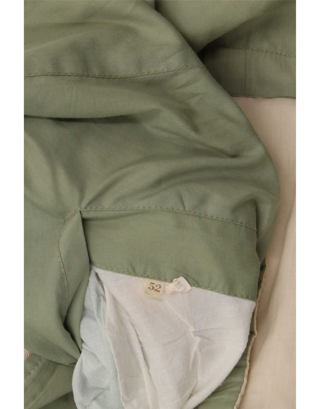 Vintage hættejakke til mænd IT 52 XL Grøn Colourblock