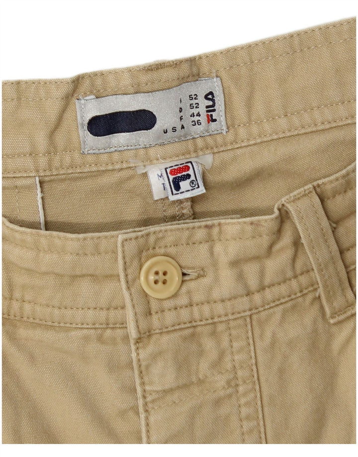 Fila Herre Cargo Shorts IT 54 XL W36 Khaki