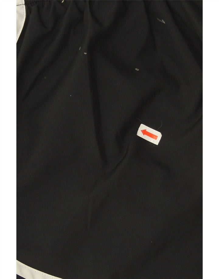 Nike Dame Dri Fit Sport Shorts UK 8 Small Black Polyester