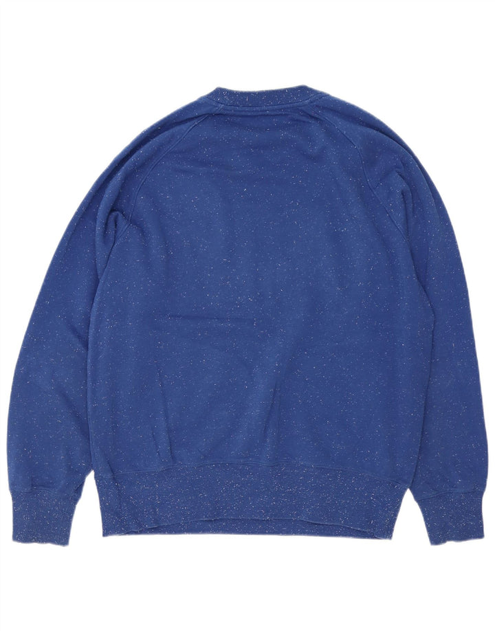 Under Armour Herre Sweatshirt Jumper Medium Blå Flecked Bomuld