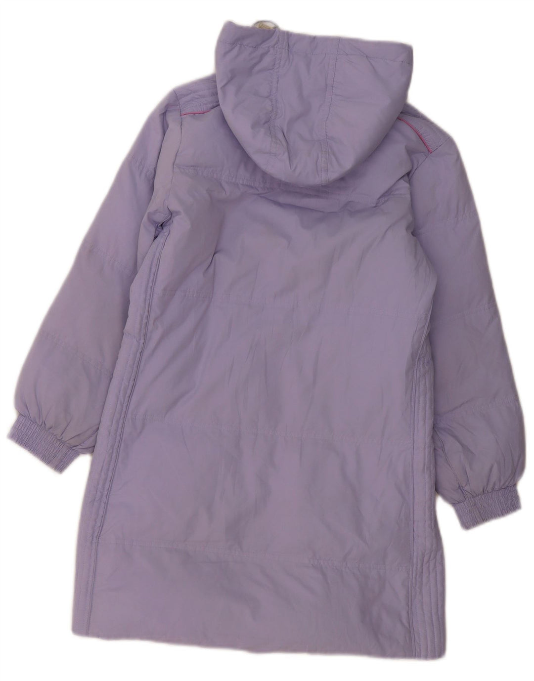 Champion Piger hættepolstret frakke 9-10 år Medium Lilla Polyester