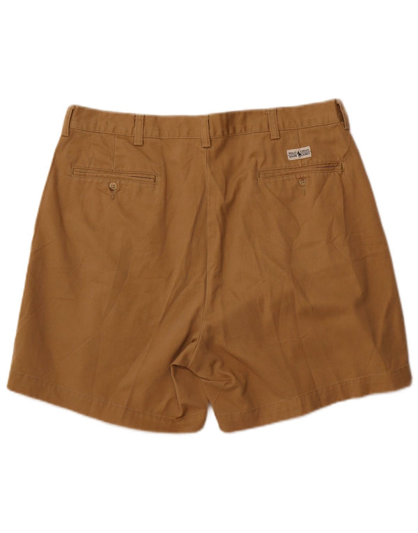 Polo Ralph Lauren Herre Pegged Chino Shorts W36 Stor Beige Bomuld