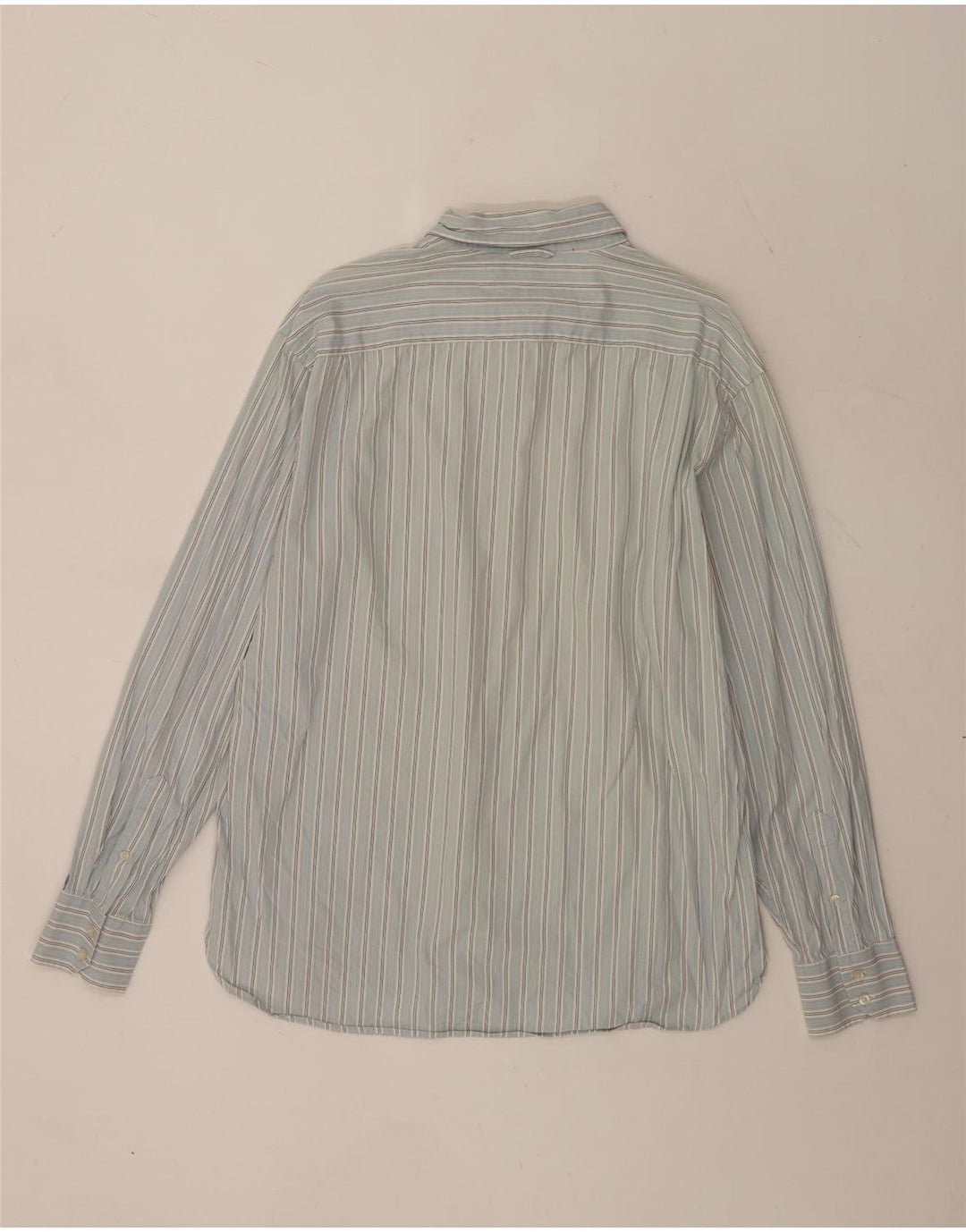 Tommy Hilfiger herreskjorte XL blå stribet bomuld
