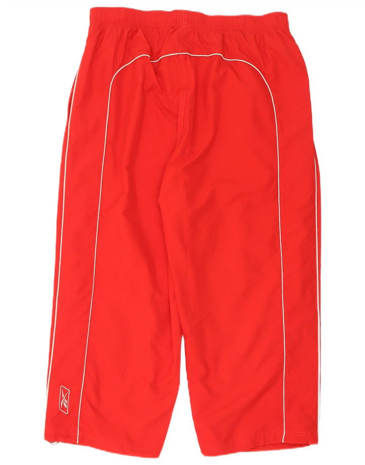Reebok Herre Capri træningsdragt Bukser XL Rød Polyester