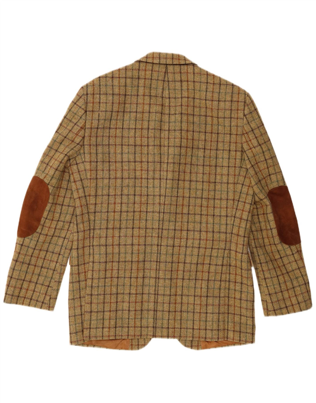 Barbour Herre 2 Button Blazer Jacket EU 48 Medium Green Check New Wool
