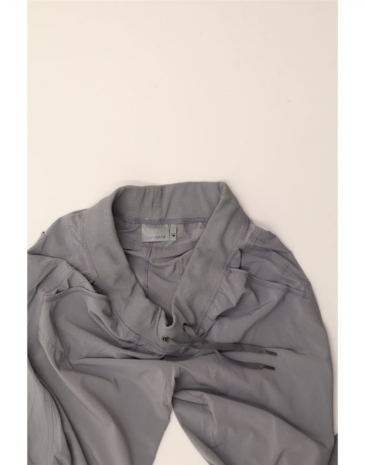 ATHLETA Womens Tracksuit Trousers Joggers US 4 Small  Grey Polyester Vintage Athleta and Second-Hand Athleta from Messina Hembry 