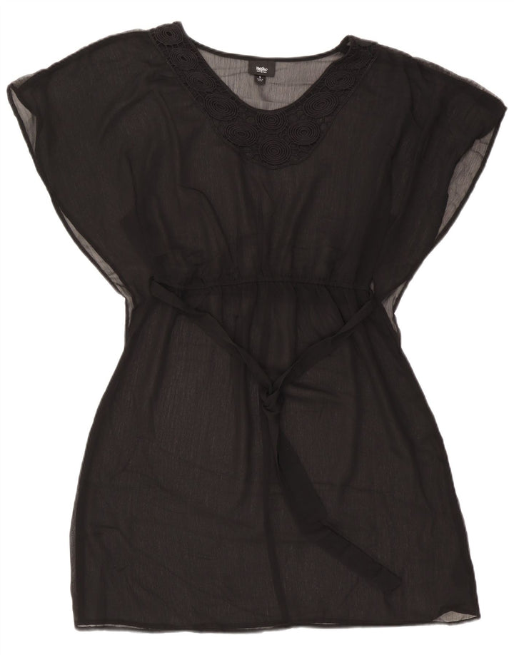 Mossimo Dame Strandkjole UK 10 Lille Sort Polyester