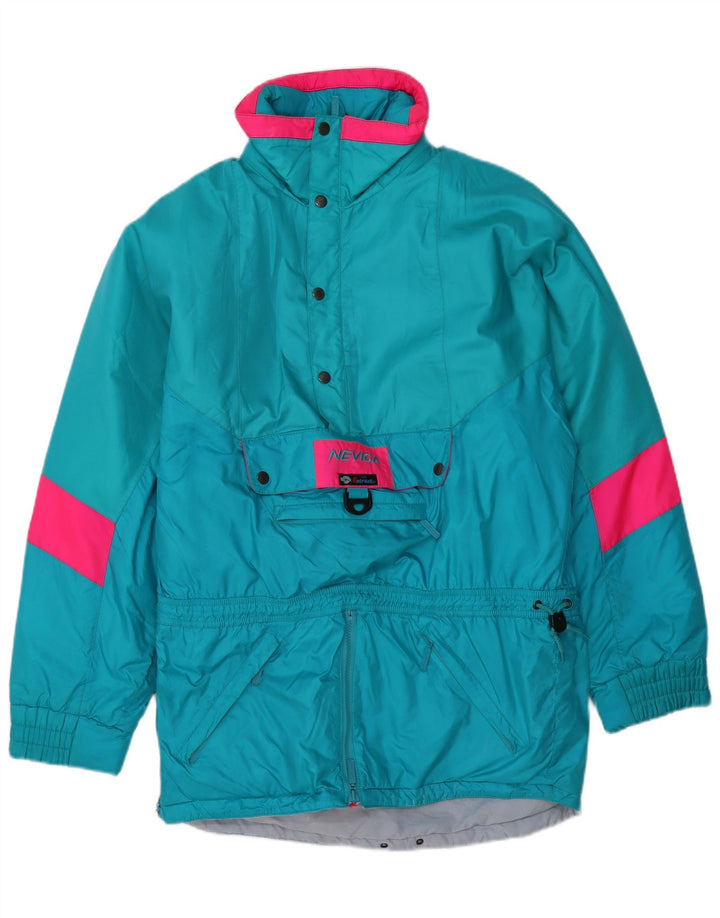 Nevica Herre Anorak Jacket UK 38 Medium Blue Colourblock Polyester