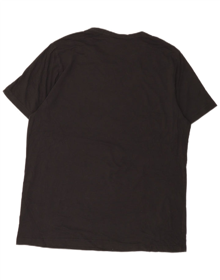 PUMA Herre grafisk T-shirt top XL sort bomuld