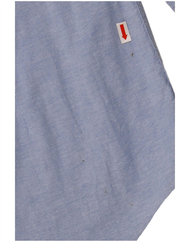 TOMMY HILFIGER Slim Fit skjorte til mænd mellemblå bomuld
