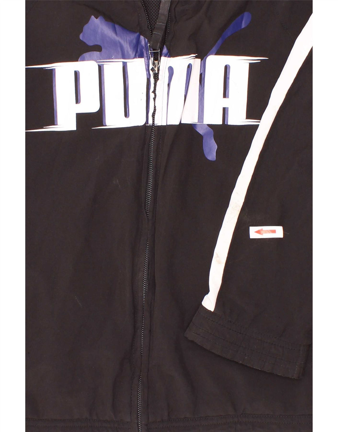 Puma Boys Grafisk træningsdragt Topjakke 9-10 år Sort Colourblock