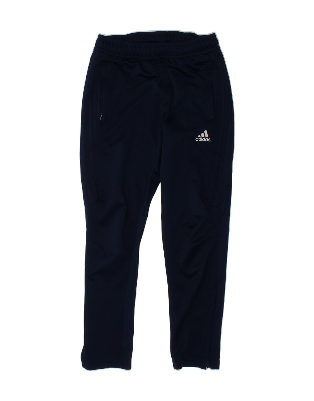 ADIDAS Boys Climacool Tracksuit Trousers 9-10 Years  Navy Blue Polyester Vintage Adidas and Second-Hand Adidas from Messina Hembry 