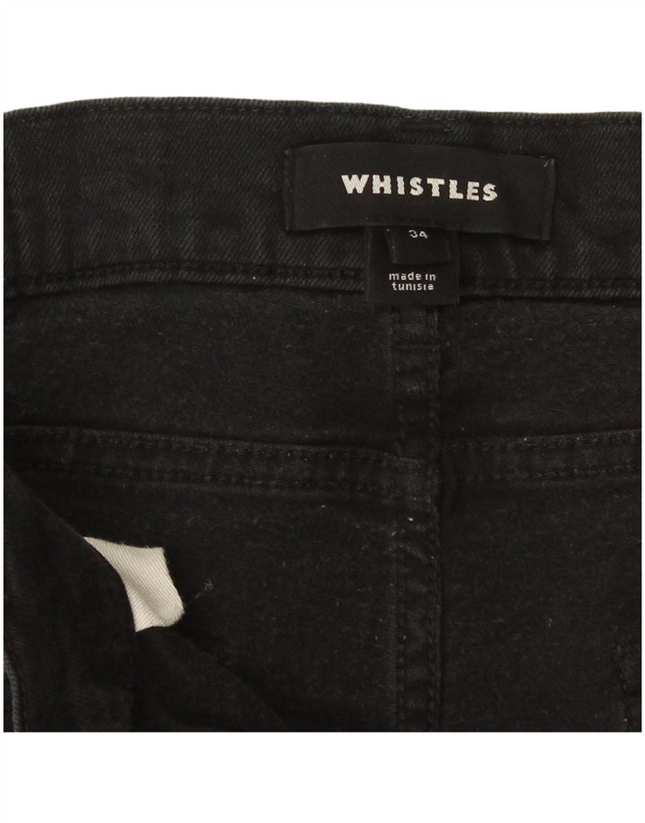 Whistles Womens Crop Slim Jeans W34 L25 Sort