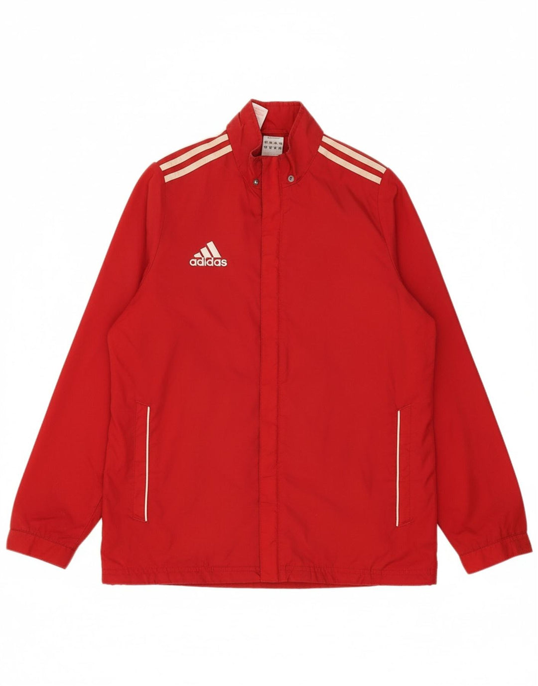 ADIDAS Boys Rain Jacket 15-16 Years Red
