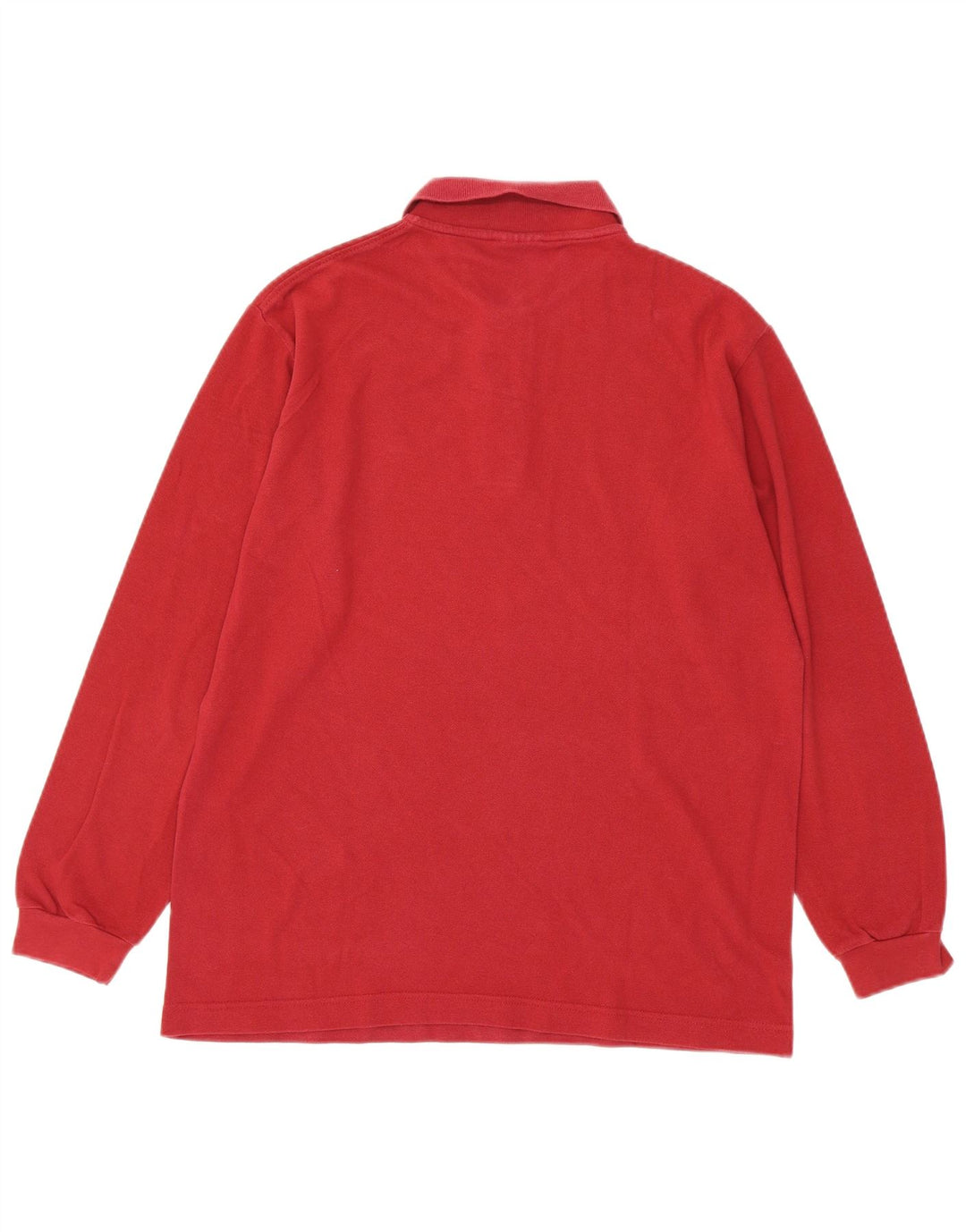 Kappa Langærmet Polo Shirt til mænd Medium rød bomuld