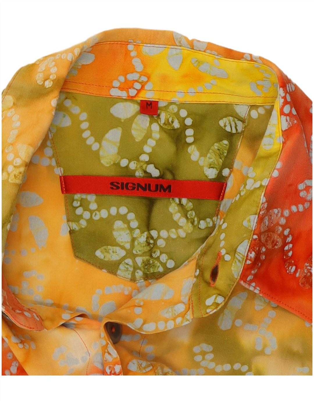 SIGNUM Kortærmet Herreskjorte Medium Flerfarvet Blomster